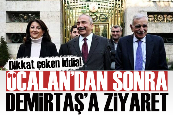 DEM Parti için flaş iddia! Öcalan dan sonra Selahattin Demirtaş ile görüşme yapılacak!