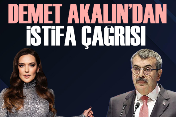 Demet Akalın dan Bakan Tekin e tepki: İstifa etmenizi dört gözle bekliyorum