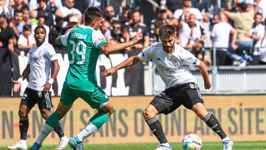 Beşiktaş, Werder Bremen i 2-1 le geçti