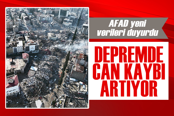 AFAD duyurdu: Depremde can kaybı artıyor!