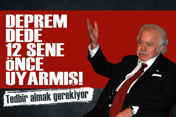 Ahmet Mete Işıkara nın 12 yıl önceki deprem uyarıları yeniden gündemde