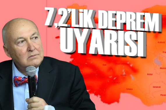 Övgün Ahmet Ercan dan 7.2 lik deprem uyarısı!