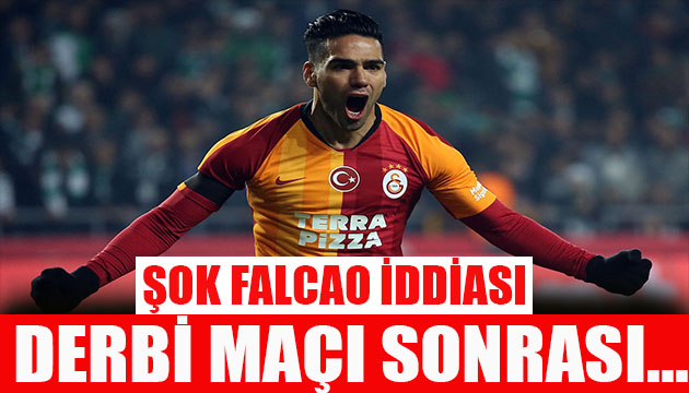 Şok Falcao iddiası! Derbi maçı sonrası...