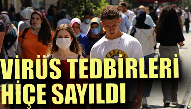 İstanbul da virüs tehdidi hiçe sayıldı