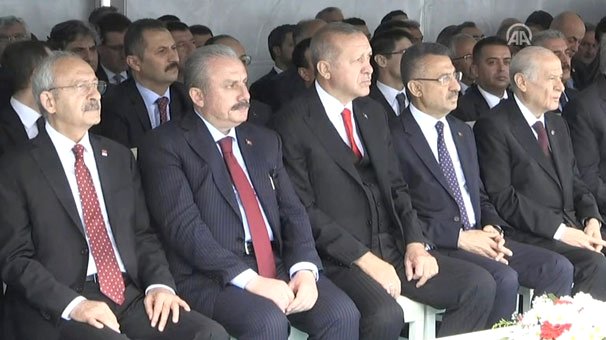 Devletin zirvesi Samsun da