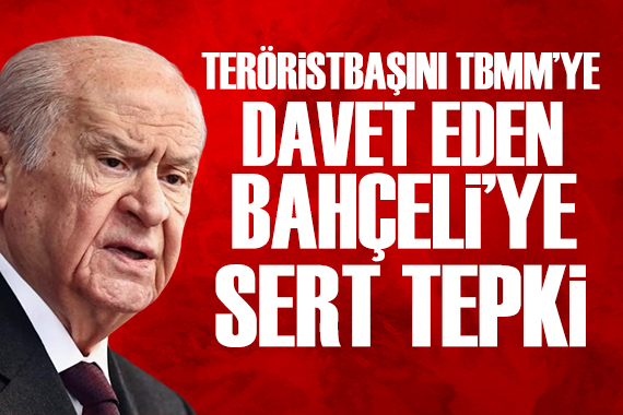 Teröristbaşı Öcalan ı TBMM ye davet eden Bahçeli ye Ümit Özdağ dan sert tepki