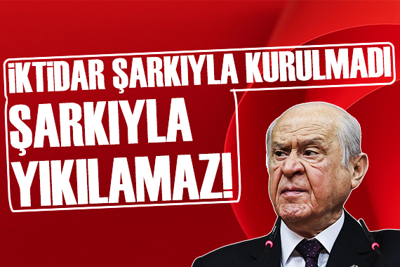 Devlet Bahçeli den Tarkan çıkışı: İktidar şarkıyla yıkılamaz