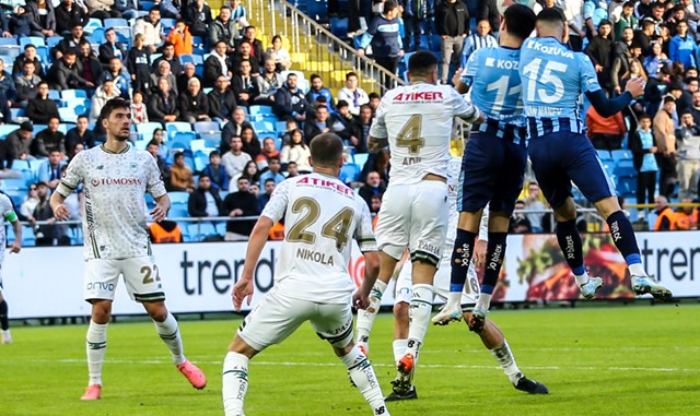 Konyaspor a yenilen Adana Demirspor tarihe geçti!