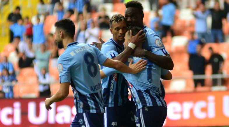 Adana Demirspor, Balotelli ile güldü