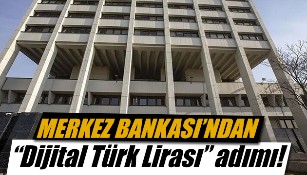 Merkez Bankası ndan Dijital Türk Lirası adımı!