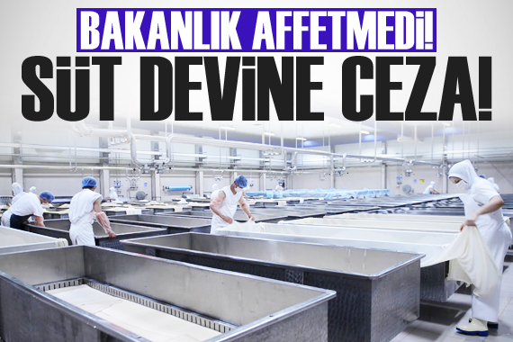 Teksüt e 600 bin TL ceza! Taklit olduğu belirlendi