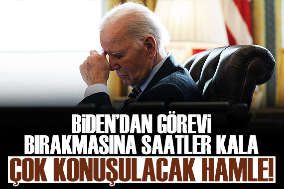 Biden, görevini Trump a bırakmasına saatler kala af çıkardı