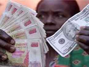 ZİMBABWE DE 200 BİN DOLARLIK BANKNOT