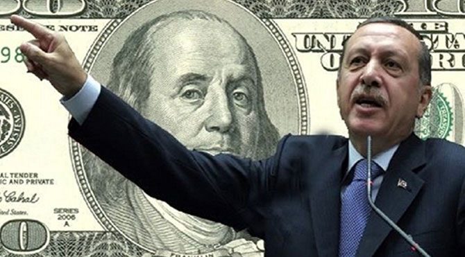 Erdoğan konuştu, dolar düşüşe geçti