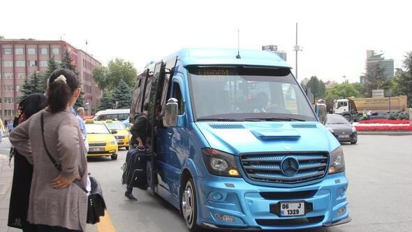 Dolmuş ücretlerine zam