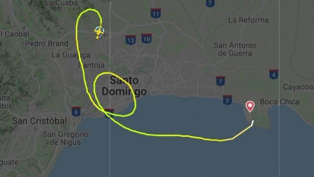 Dominik Cumhuriyeti nde uçak düştü: 9 ölü