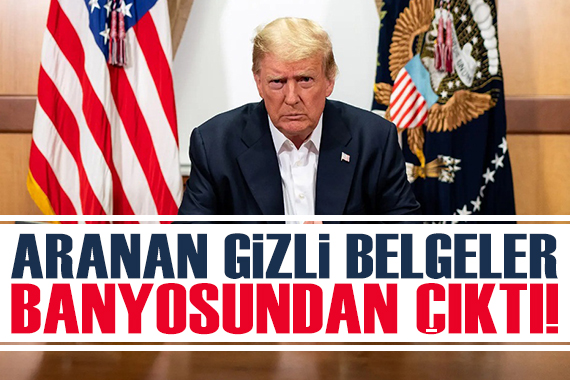 Gizli belgeler, Donald Trump ın banyosundan çıktı!