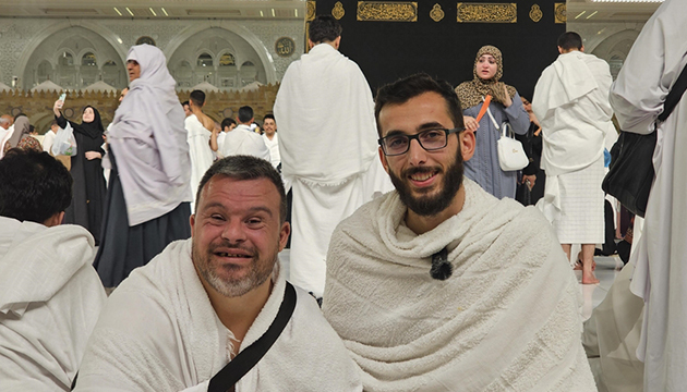 Down sendromlu Yavuz un hayali gerçek oldu