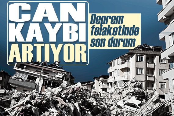 Deprem felaketinde son durum: Can kaybı 50 bine dayandı