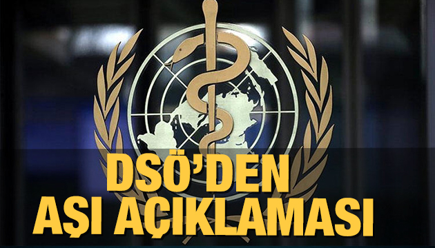 DSÖ den aşı açıklaması
