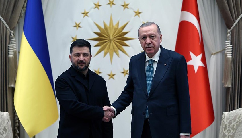 Zelenskiy İstanbul'a gelir gelmez duyurdu! Cumhurbaşkanı Erdoğan ile kritik görüşme başladı