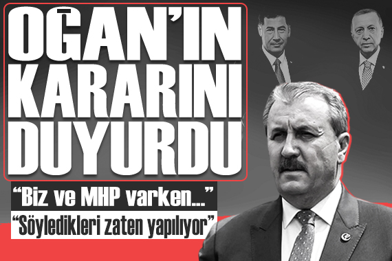 BBP Lideri Destici, Sinan Oğan ın kararını canlı yayında açıkladı:  Büyük bir sürpriz olmazsa... 