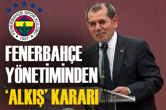 Fenerbahçe yönetiminden Galatasaray derbisi için  alkış  kararı