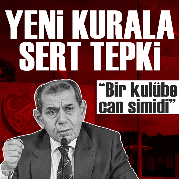 Galatasaray'dan TFF'nin yeni yabancı kuralına sert tepki