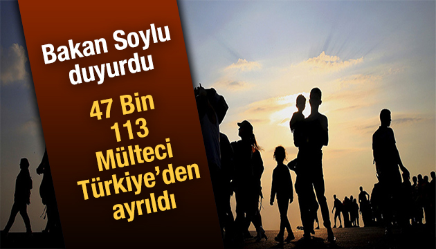 Bakan Soylu Mülteci sayılarını açıkladı!