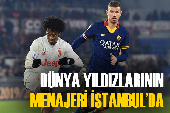 Fenerbahçe den dev operasyon! Dzeko ve Cuadrado nun menajeri İstanbul a geldi