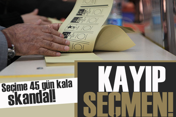 Seçime 45 gün kala skandal! Depremin kayıpları seçmen listesinde