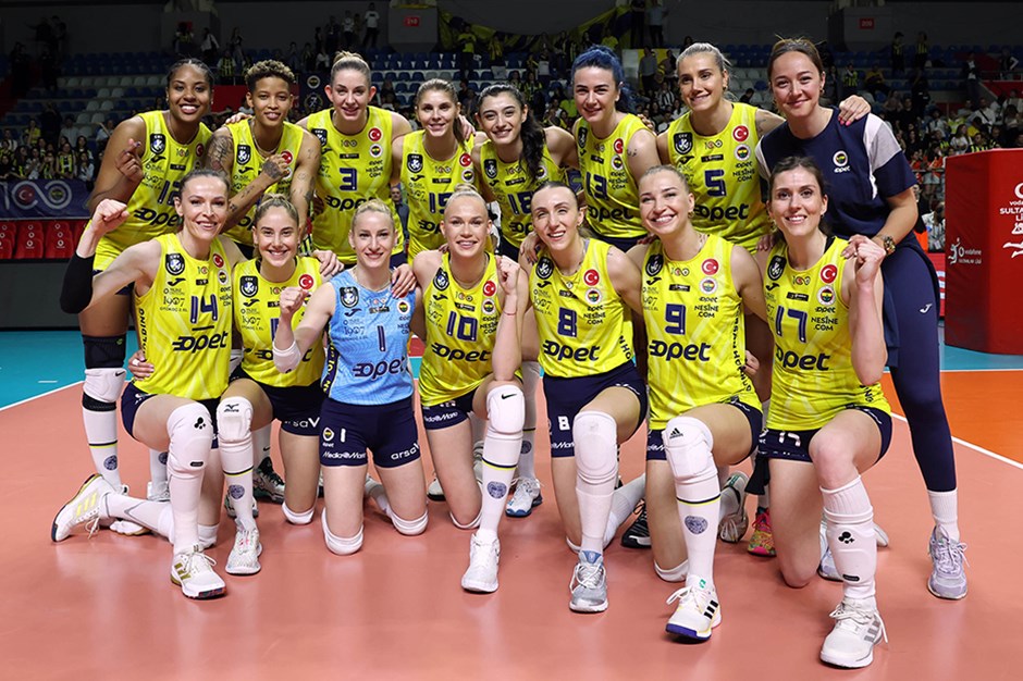 Vodafone Sultanlar Ligi nde şampiyon Fenerbahçe Opet