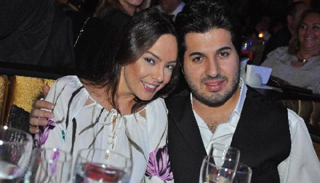 Zarrab eşi Ebru Gündeş in yanında gözaltına alındı!