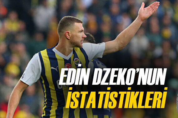 Edin Dzeko istatistikte sınıfta mı kaldı?