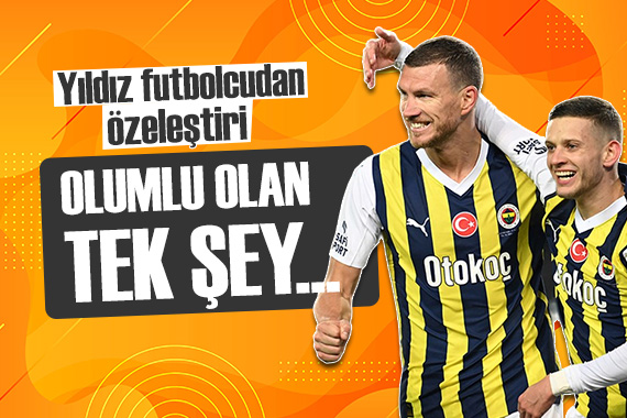 Edin Dzeko dan özeleştiri: Tek pozitif şey...