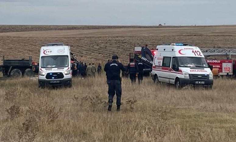 Edirne de askeri araç devrildi: 1 şehit, 2 yaralı