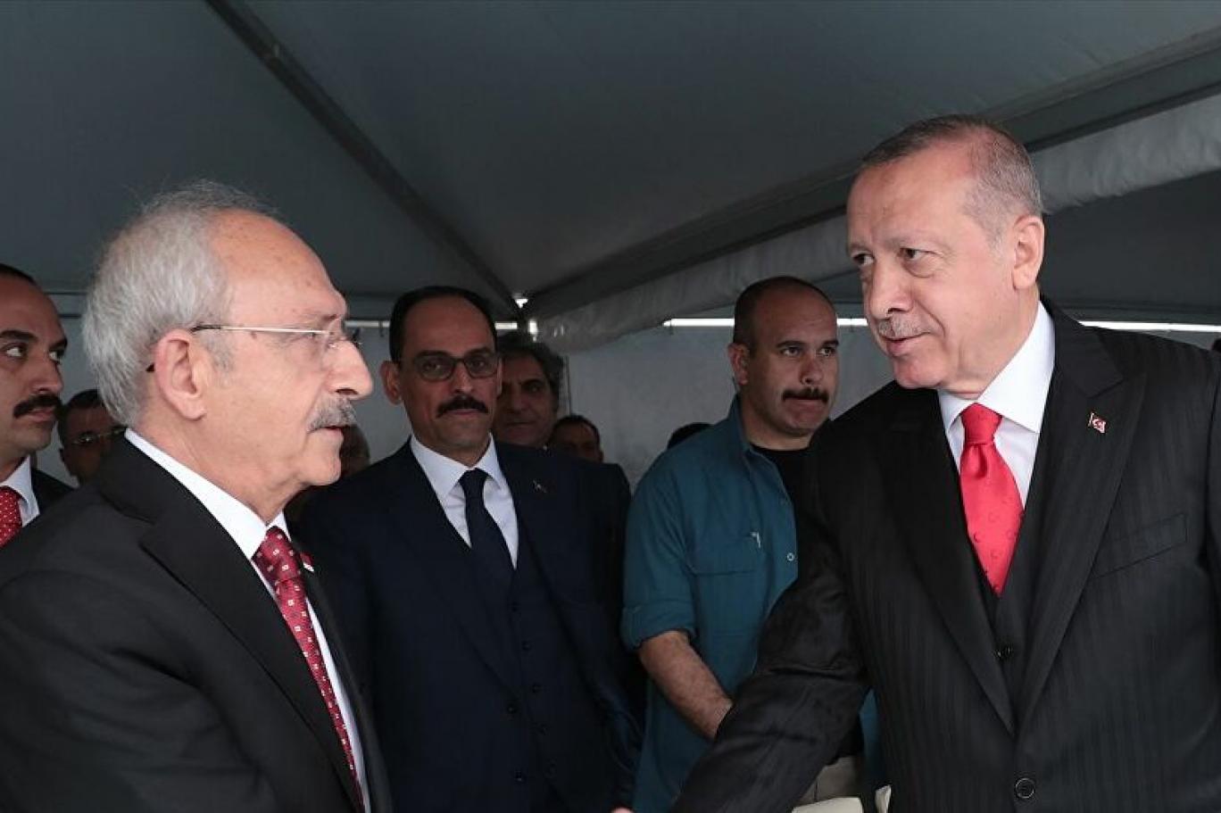 Erdoğan dan Kılıçdaroğlu na taziye telefonu