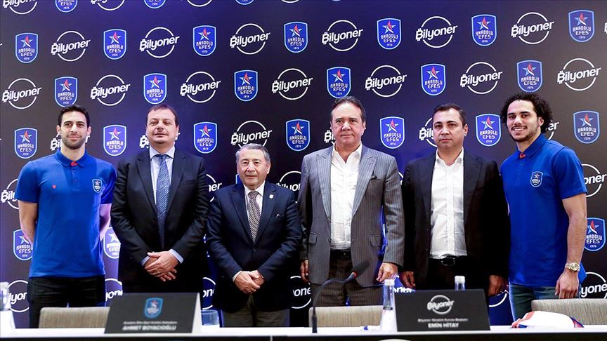 Anadolu Efes e yeni sponsor