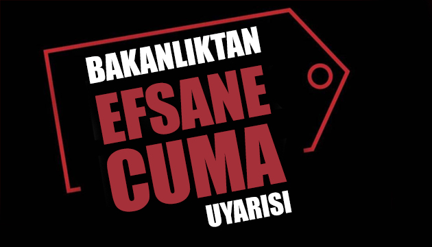 Bakanlıktan  efsane cuma  uyarısı