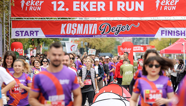 Bursa da 4 bin kişi koştu