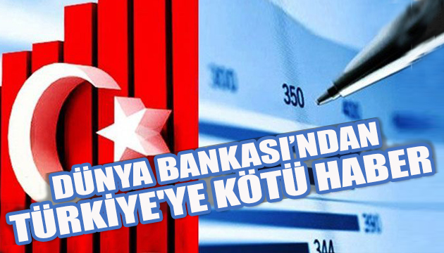 Dünya Bankası, Türkiye nin büyüme tahminini düşürdü