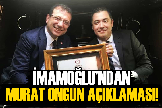 İmamoğlu: İBB Sözcülük makamını kaldırdım!