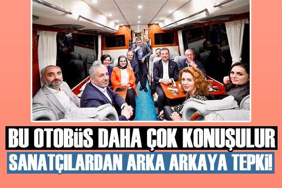 Gökhan Özoğuz dan Ekrem İmamoğlu na otobüs tepkisi!