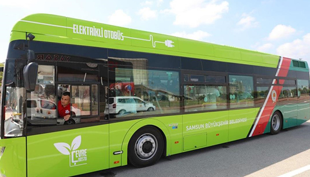 Elektrikli otobüsler şehir içi hizmete başladı!