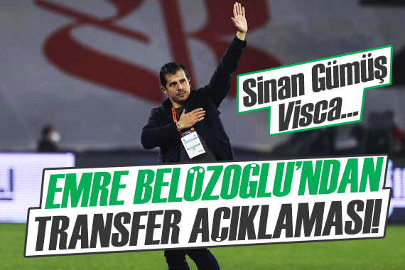 Emre Belözoğlu ndan transfer açıklaması!