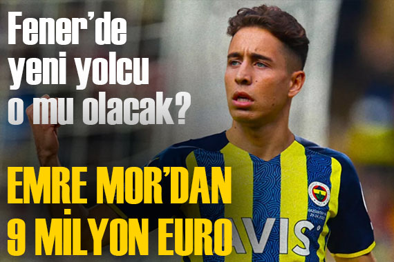 Emre Mor da mı gidiyor? Fenerbahçe den ayrılık haberleri...