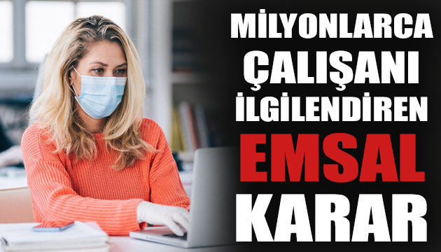 Danıştay dan yıllık izinle ilgili emsal karar