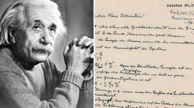 Einstein ın mektubu 10 milyon TL ye satıldı