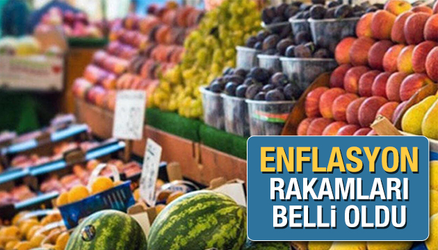 TÜİK enflasyon rakamlarını duyurdu