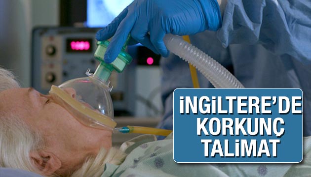 İngiltere de korkunç talimat!